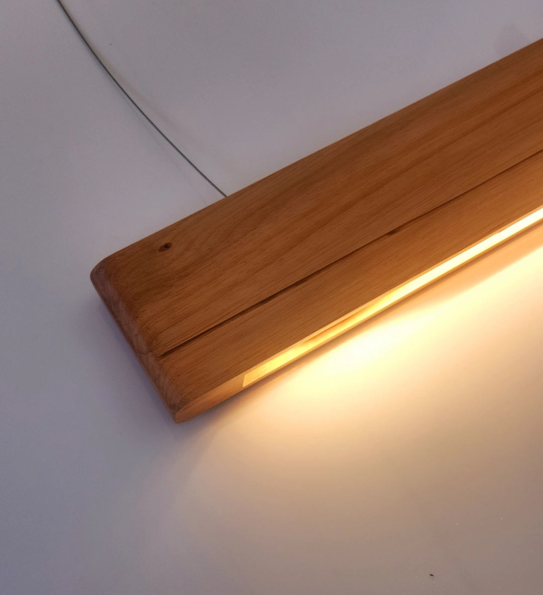 NOVA VERSÃO Luminária de Teto Pendente Linear 140 cm - Frete Grátis | 3X Sem Juros