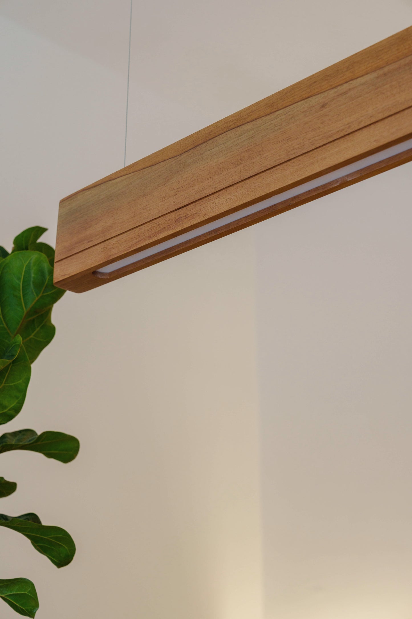 Luminária de Teto Pendente Linear 120 cm - Frete Grátis | 3X Sem Juros