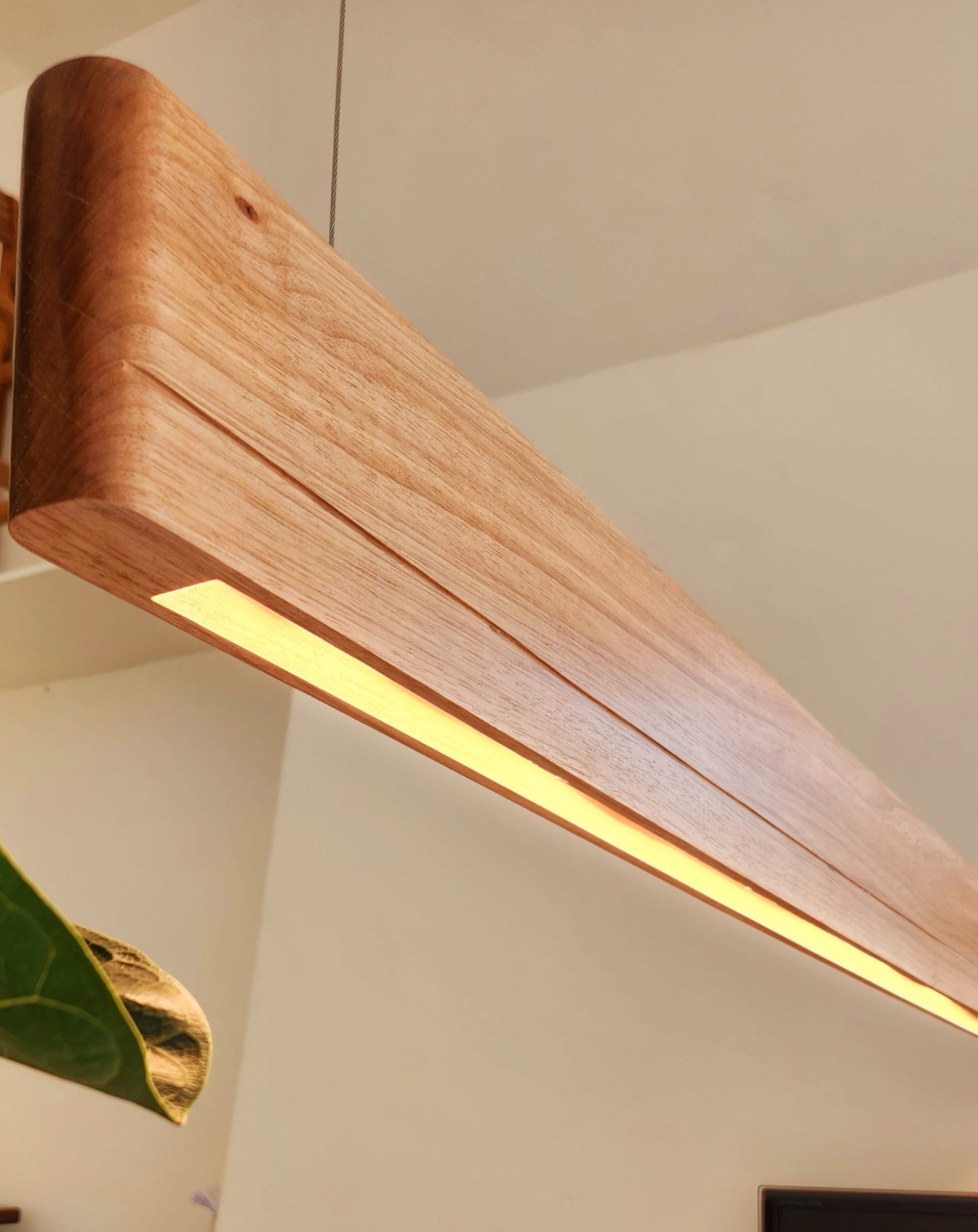 Luminária de Teto Pendente Linear 150 cm - Frete Grátis | 3X Sem Juros