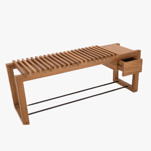 Sapateira Ripada com Gaveta - Frete Grátis | 3X Sem Juros